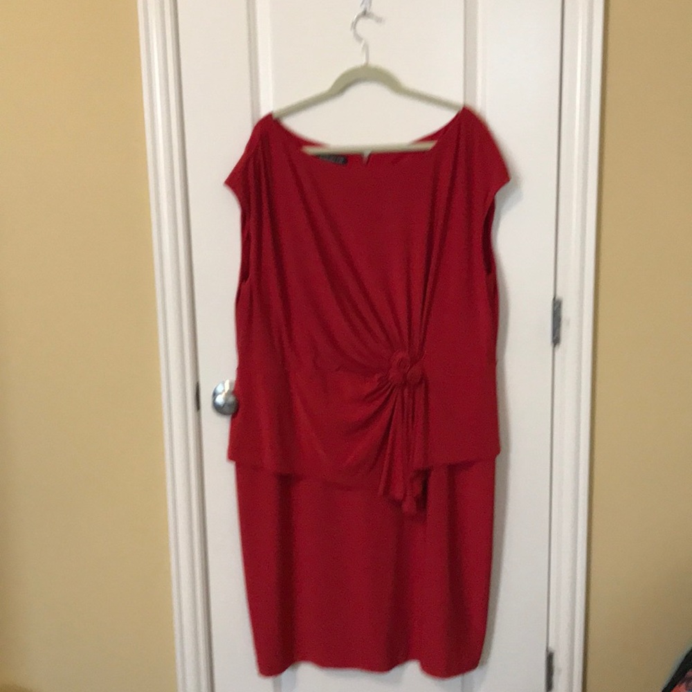 Red dress